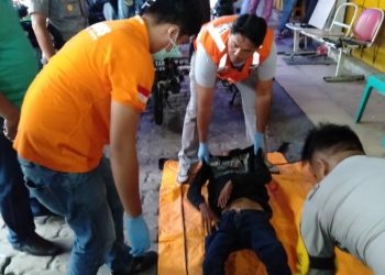 Pria Bertato Bunga Ditemukan Tewas di Depan Ruko Jalan Kartini