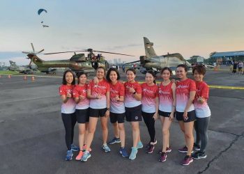 Sambut HUT Ke-74 TNI AU, Ribuan Pelari Ramaikan Soewondo Air Force Run 2020