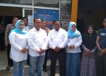 KPU Labuhanbatu Terima Dukungan Bapaslon Zulkarnain-Suparno