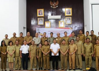 Pimpinan OPD Tandatangani Perjanjian Kinerja di Hadapan Walikota Siantar
