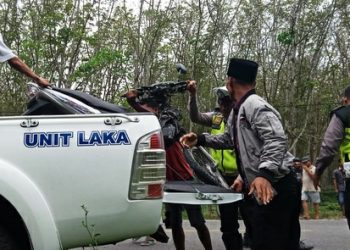 Tumpal Silaen, Guru SD Meranti Tewas Ditabrak Mobil Box di Jalan Lintas Sumatera