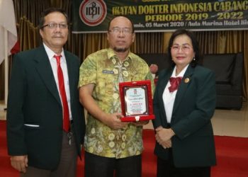 Pengurus IDI Cabang Asahan Periode 2019-2022 Dilantik