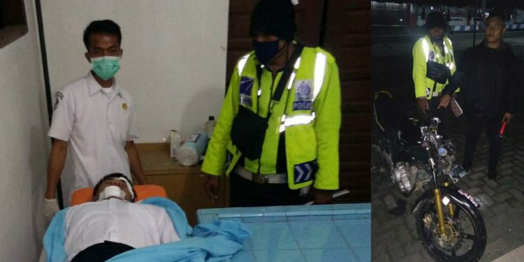 Bonceng Mahasisiwi, Pengendara Vixion Tewas Kecelakaan di Depan Kantor Bupati Bonceng Mahasisiwi, Pengendara Vixion Tewas Kecelakaan di Depan Kantor Bupati