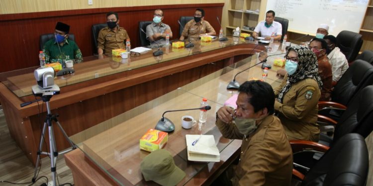 Walikota Siantar Video Conference dengan Gubsu: Penyaluran Dana PKH Dipercepat