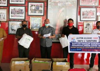 Bupati Taput Ucapkan Terimakasih atas Berbagai Sumbangan Dukung Penanganan Penyebaran Covid-19