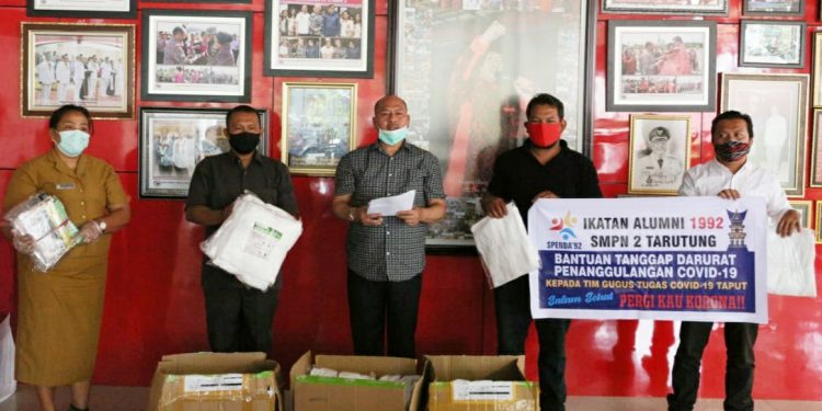 Bupati Taput Ucapkan Terimakasih atas Berbagai Sumbangan Dukung Penanganan Penyebaran Covid-19