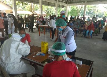 Seorang Warga Positif Corona, Gugus Tugas Lakukan Rapid Test terhadap 700 Orang Warga Tanah Jawa