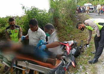 Ditabrak Truk, Hananza Sianturi Meninggal di Jalan Paranginan-Nagasaribu Humbahas