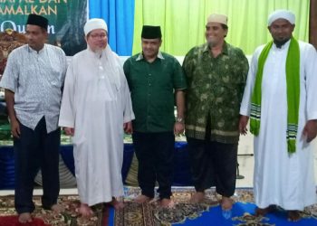 Ustad KH Tengku Zulkarnain Dukung H Muhajidin Nur Hasim, Pemimpin Sholeh