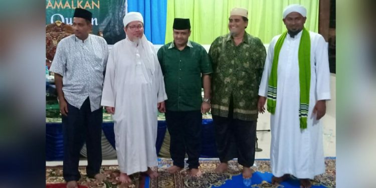 Ustad KH Tengku Zulkarnain Dukung H Muhajidin Nur Hasim, Pemimpin Sholeh
