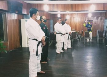 Selamat! Hasim-TPS Terima Sabuk Hitam Penghormatan Karate-Do Tako Indonesia