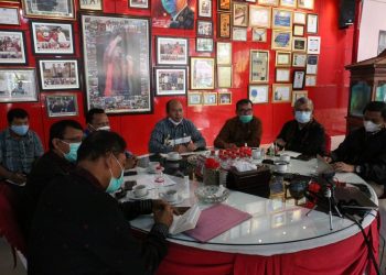 Bupati Taput Rapat Koordinasi Nasional TPAKD Tahun 2020 Dipimpin Langsung Presiden RI Secara Virtual