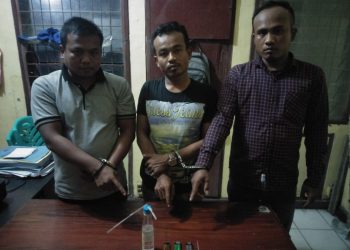 3 Sekawan Pesta Sabu di Dalam Rumah, Dilaporkan di Aplikasi Horas Paten
