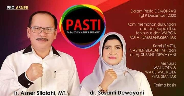 Siantar Berduka, Asner Silalahi Calon Walikota Siantar Terpilih Meninggal Dunia