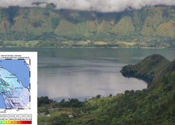 Danau Toba Diguncang Gempa