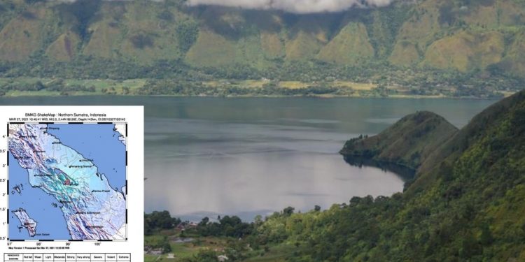 Danau Toba Diguncang Gempa Danau Toba Diguncang Gempa