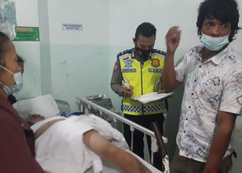 Darwin Girsang jadi Korban Tabrak Lari di Jalan Pdt J Wismar Saragih