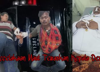 Tabrak 2 Sepedamotor, Xenia Terbalik, Kades Siopat Bahal, Burju Sitompul Tewas