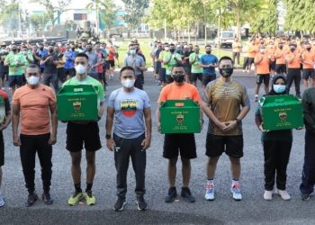 Sambut Idul Fitri 1442 H, Pangdam I/BB Berikan Bingkisan kepada Prajurit dan PNS 