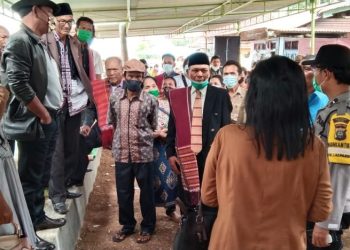 Pesta Pernikahan Sarlijon Nababan dan Herlita Boru Siahaan Dibubarkan Gugus Tugas