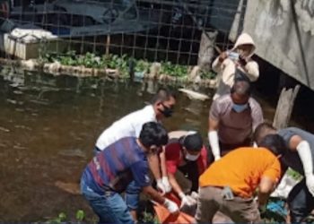 Mayat Mr X Ditemukan di Bawah Dermaga Pelabuhan Onan Baru Pangururan, Danau Toba