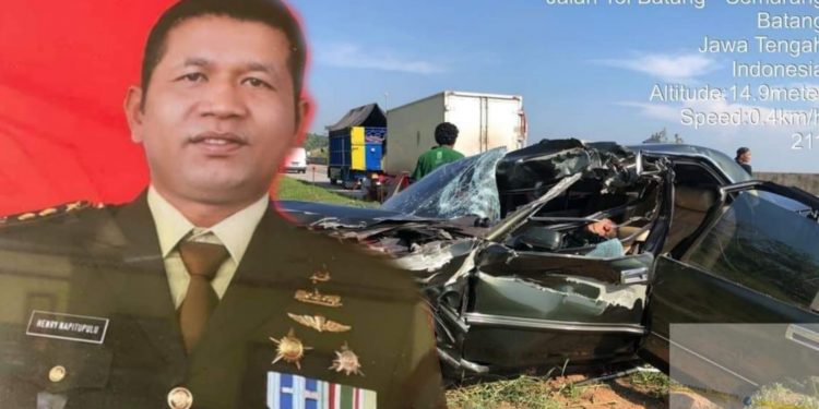 Mantan Dandim asal Siantar Letkol Henry Napitupulu Tewas Lakalantas di Jalan Tol Mantan Dandim asal Siantar Letkol Henry Napitupulu Tewas Lakalantas di Jalan Tol