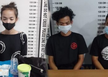 Dua Pria dan Seorang Wanita di Siantar Diciduk