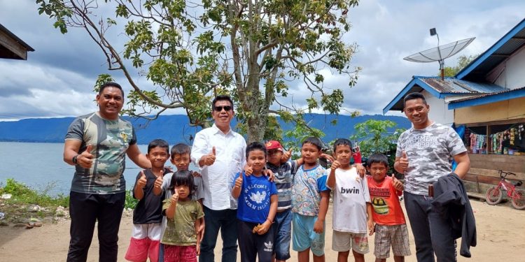 Dandim 0207 Simalungun bersama Bupati dan Kapolres Simalungun Pantau Situasi di kota Wisata Parapat