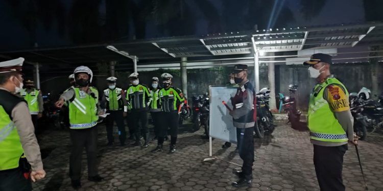 Kapolres Simalungun Pimpin Apel Konsolidasi Bersama Polres Siantar Antisipasi Lonjakan Arus Balik Lebaran 2022