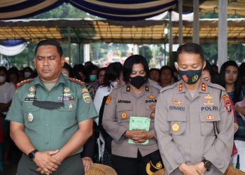 Dandim Simalungun bersama Kapolres Pematangsiantar Hadiri Acara Perayaan Paskah Oikumene Tahun 2022