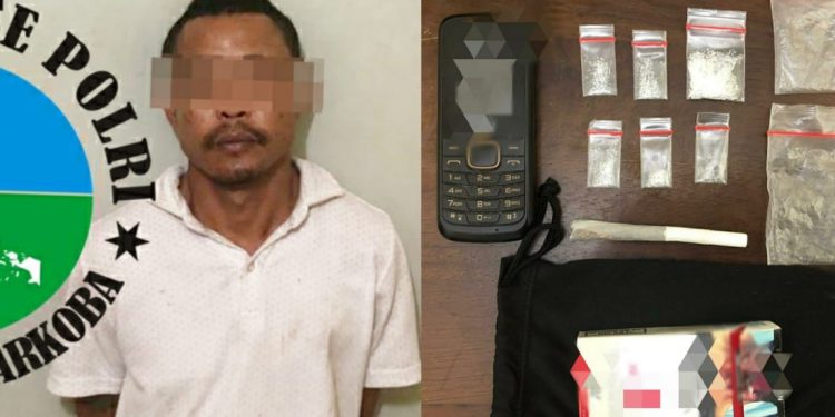 Harianda Sinaga Dibekuk di Simalungun, Ditemukan Sabu dan Ganja