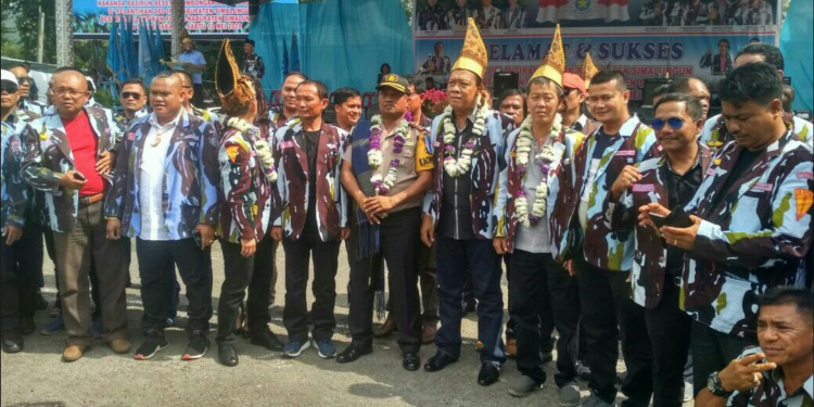 AKBP Marudut Liberty Panjaitan Hadiri Pelantikan DPD II IPK Kabupaten Simalungun