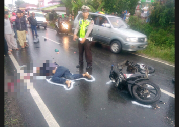 Jadi Korban Tabrak Lari, Pria Tanpa Identitas Tewas Mengenaskan di Jalan Pematangsiantar-Saribu Dolok