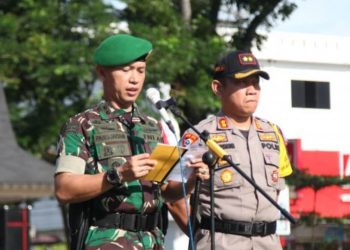 Kapolres Siantar dan Dandim Simalungun Tutup Operasi Ketupat Toba 2019