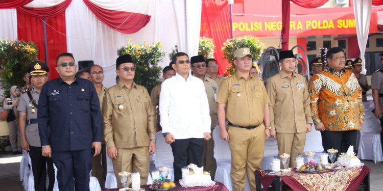 Sekda Budi Utari Hadiri Pembukaan Pembentukan Pendidikan Bintara Polri di Langkat
