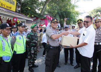 Wali Kota dan Kapolres Pematangsiantar Tinjau Pos Pam Ops Ketupat Toba 2018