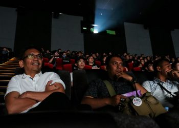 Nonton Film Black Panther di Medan, Sihar Sitorus Jadi Pusat Perhatian