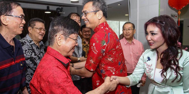Sihar Sitorus Ikut Rayakan Gong Xi Fa Cai di Medan