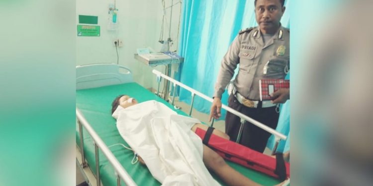 Tesalonika Siregar Terkapar di Jalan, Gempar Manik Gemetaran