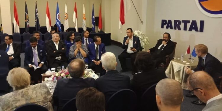 Martin Manurung Bahas Ekspor Sawit Dalam Pertemuan dengan 20 Duta Besar Uni Eropa