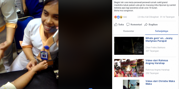 Viral!!! Video Perawat Cengengesan sambil Telponan Saat Tangani Pasien...