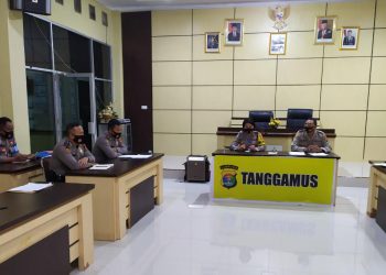 Polres Tanggamus Umumkan Hasil Rikmin Awal Penerimaan Terpadu Anggota Polri T.A 2020