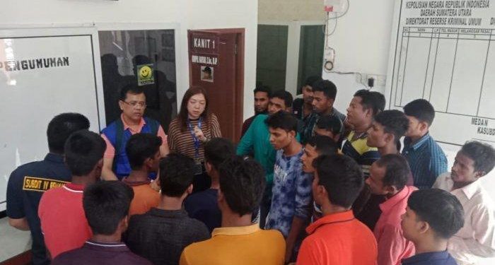 Polda Sumut Ungkap Ada Rumah Tampung 30 Warga Negara Bangladesh di Batubara