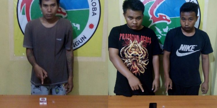 Sat Narkoba Polres Simalungun Bekuk Tiga Pria Terlibat Narkoba