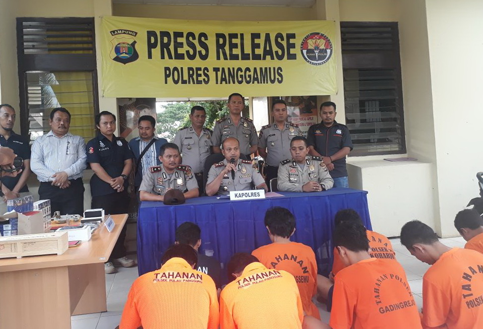 Duapuluh Tujuh Orang Pelaku Kejahatan Terjaring Operasi Sikat Duapuluh Tujuh Orang Pelaku Kejahatan Terjaring Operasi Sikat