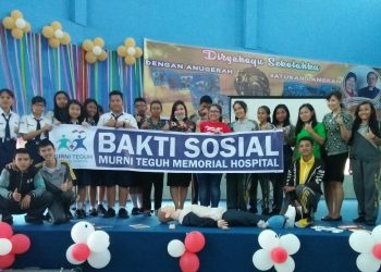 Ratusan Warga Nikmati Pengobatan Gratis RS Murni Teguh dan Kalam Kudus