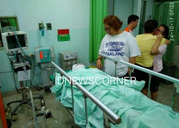 Tabung Gas Meledak, Sekujur tubuh wanita ini terbakar