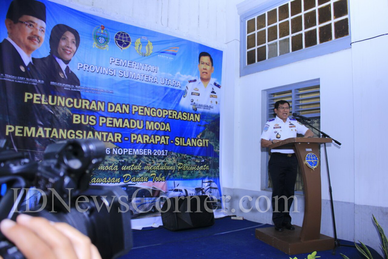 Dukung Program Jokowi, DAMRI Buka Trayek dari Stasiun KA ke Danau Toba dan Bandara Silangit ...
