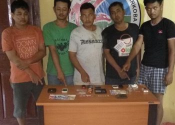 Disinyalir Terlibat Jaringan Mafia Sabu, Lima Orang Diringkus Sat Narkoba Polres Simalungun...