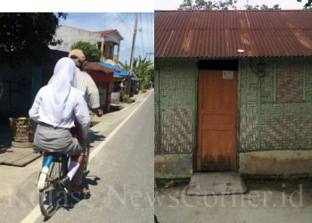 Setiap Hari Paino Kayuh Sepeda Sejauh 10 KM Antar Putrinya Sekolah... Setiap Hari Paino Kayuh Sepeda Sejauh 10 KM Antar Putrinya Sekolah...